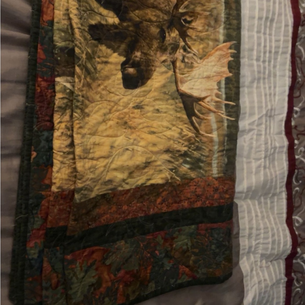 Handmade Nature-Inspired Quilted Bedding